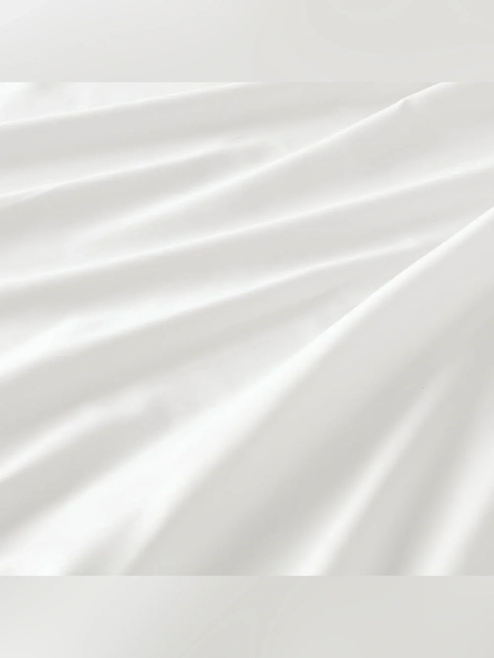 IKEA NATTJASMIN White Flat Bedding Sheet Cotton/lyocell King Size New
